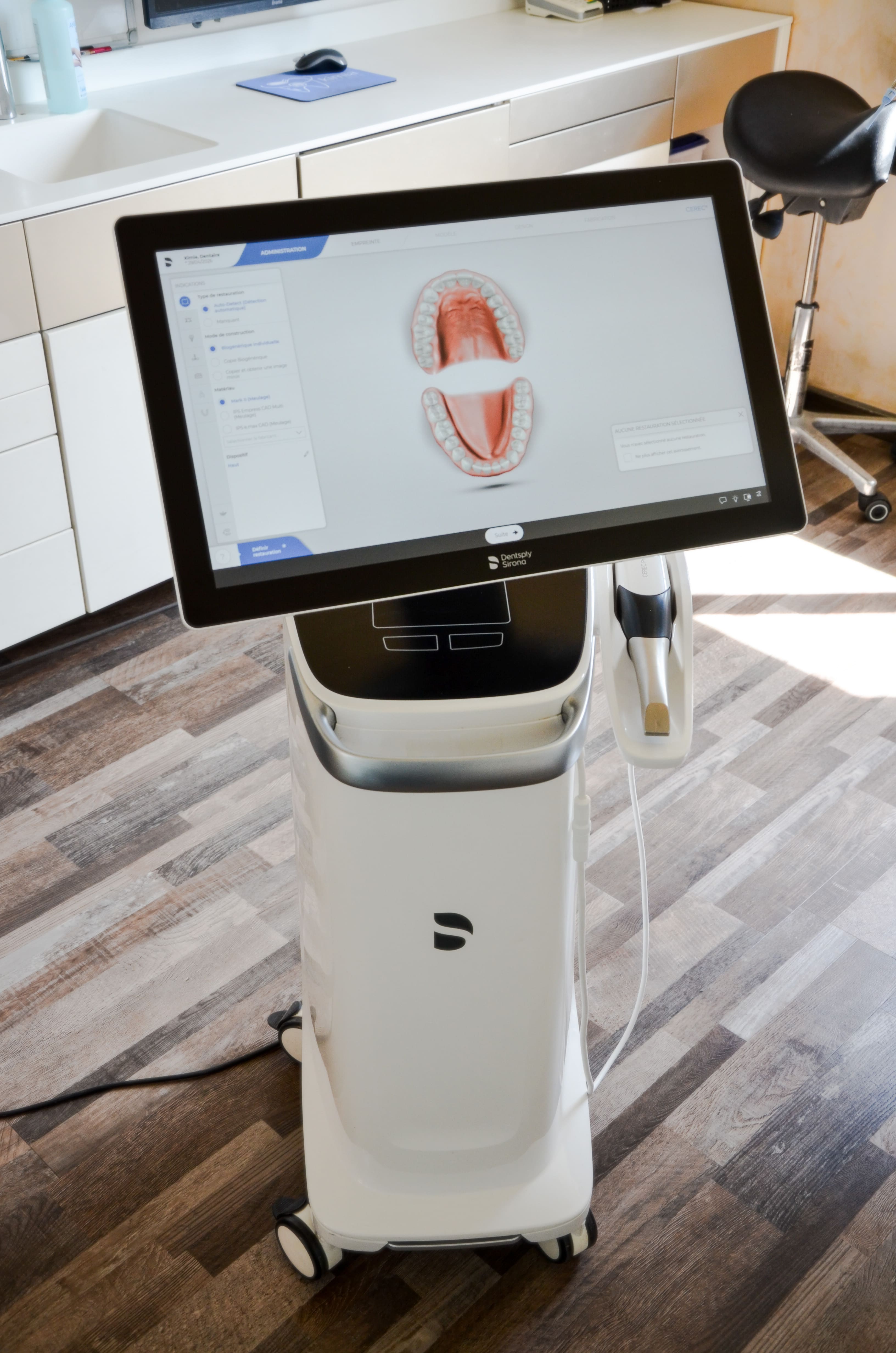 Caméra optique Primescan pour les empreintes numériques